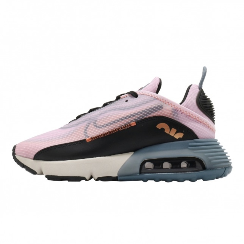 NIKE WMNS AIR MAX 2090 LIGHT ARCTIC PINK BLACK - Picture 2 of 12